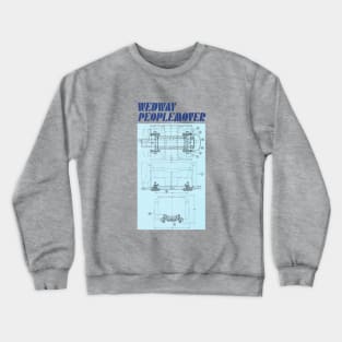 TTA WEDWAY Peoplemover - Tomorrowland Crewneck Sweatshirt